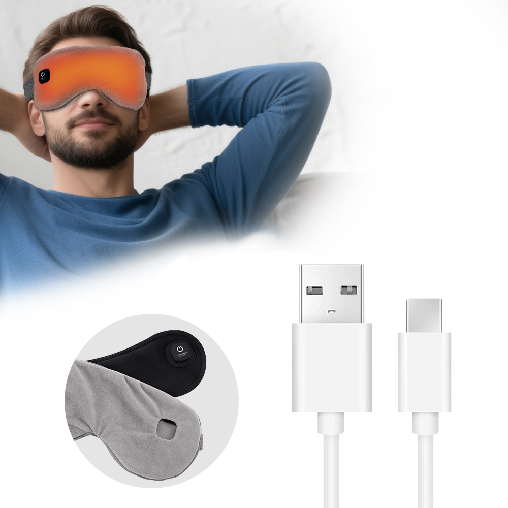 Eye Mask Heated - Electric Steam Heated Eye Mask for
