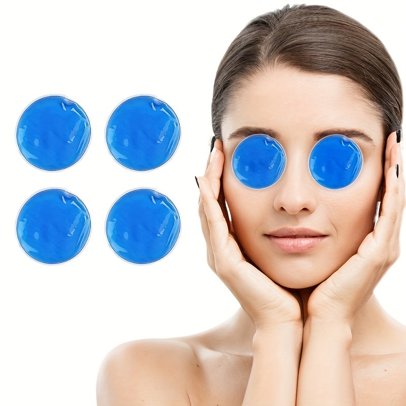 Eye Mask Heated - 1/2/4PCS Reusable Gel Eye Mask for