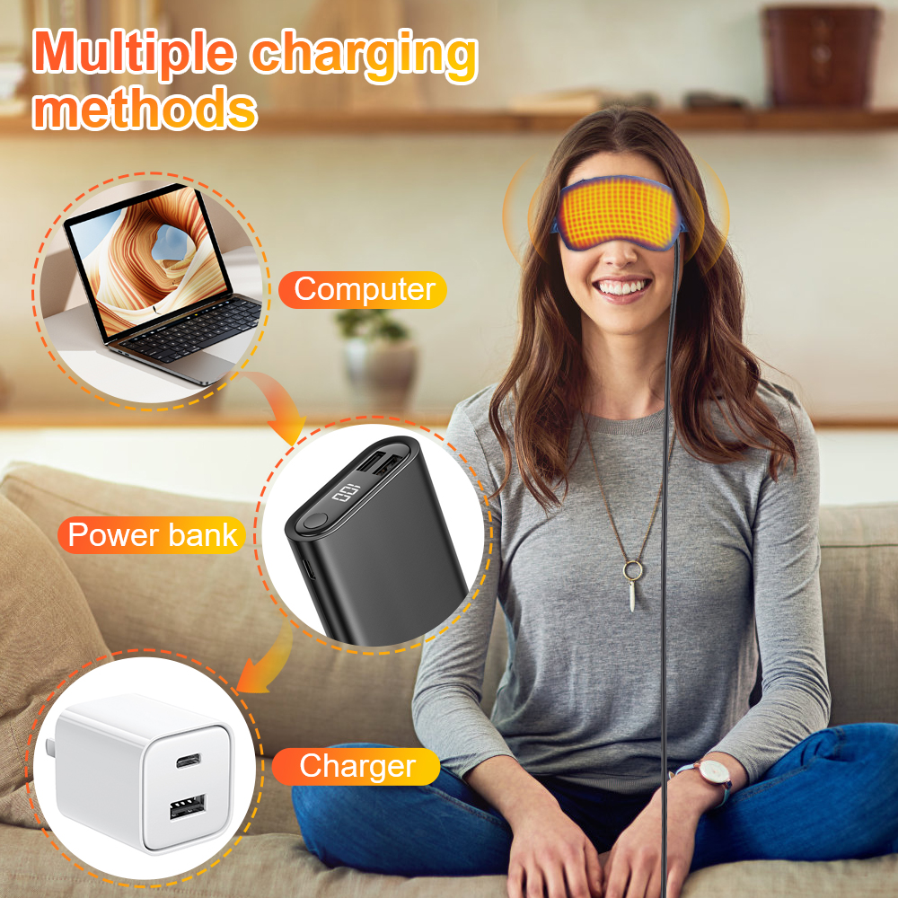 Reusable USB Electric Heated E – Eye Mask Heated recenzja i cena