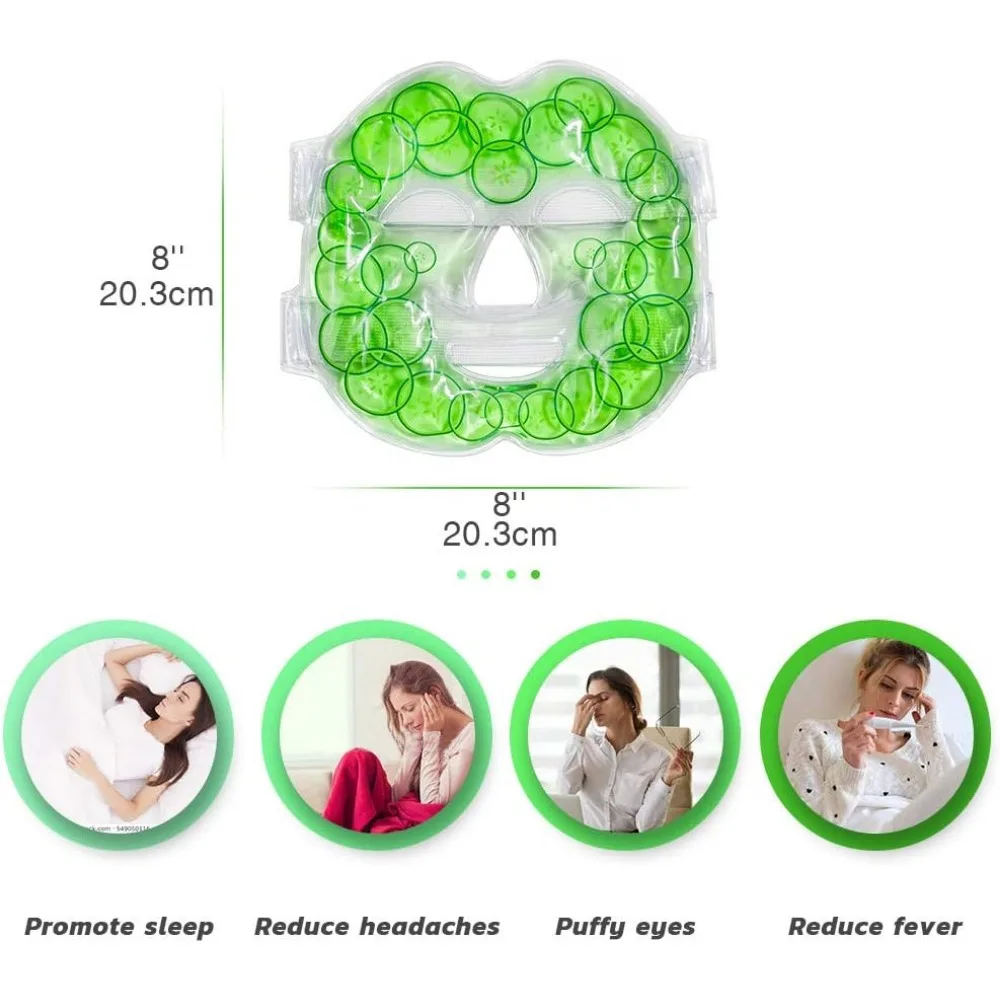 Face Ice Gel Pack with Wrap Re – Eye Mask Heated recenzja i cena