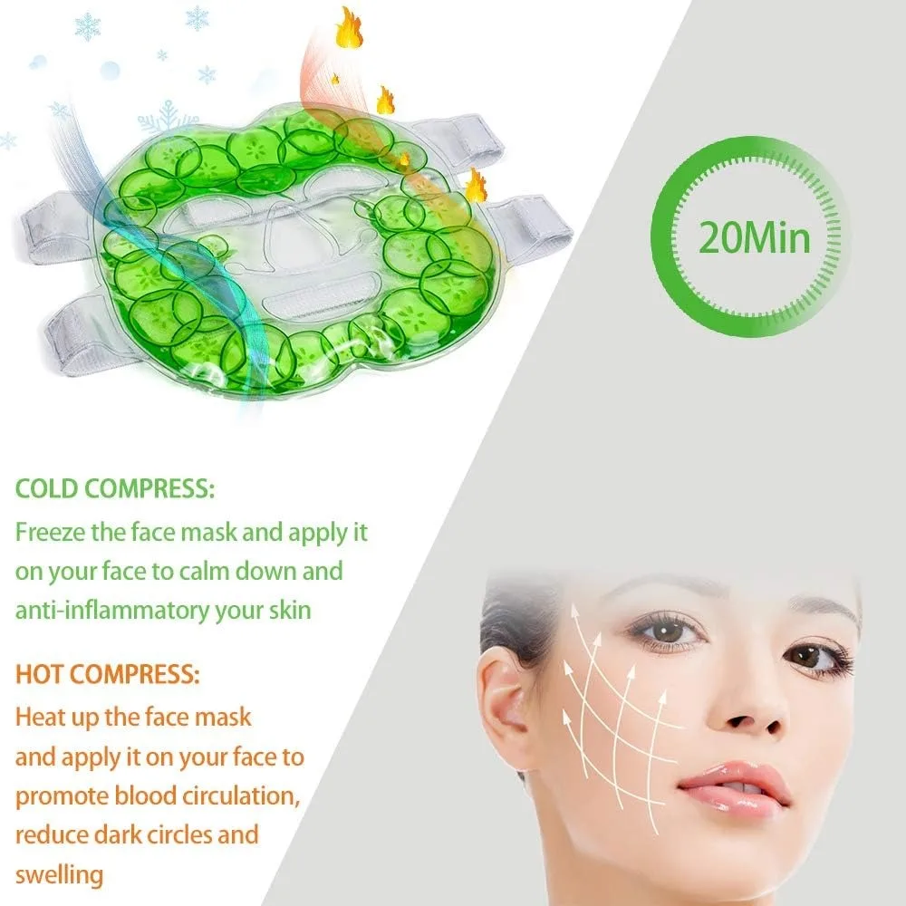 Face Ice Gel Pack with Wrap Re – Eye Mask Heated recenzja i cena