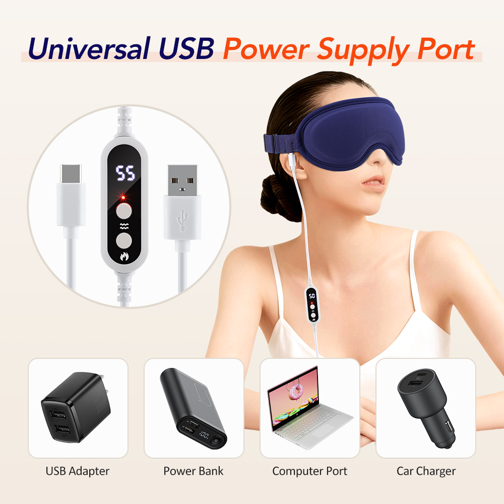 Smart 3D Eye Massager with 5-L – Eye Mask Heated recenzja i cena