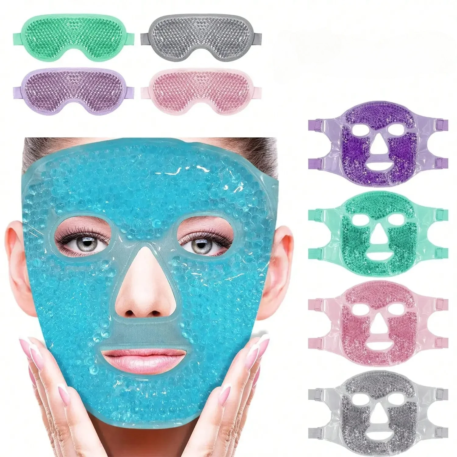 Gel Cooling Ice Face Eye Mask  – Eye Mask Heated recenzja i cena